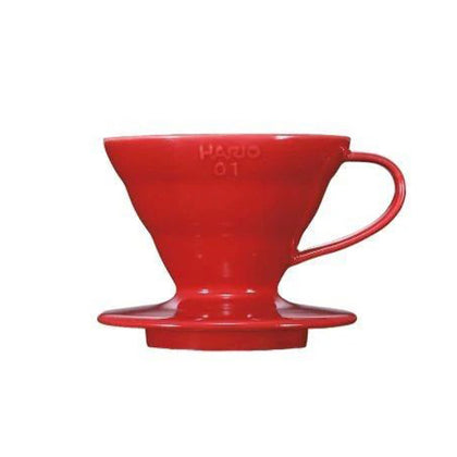 Hario - Ceramic Coffee Dripper V60-02 - Red