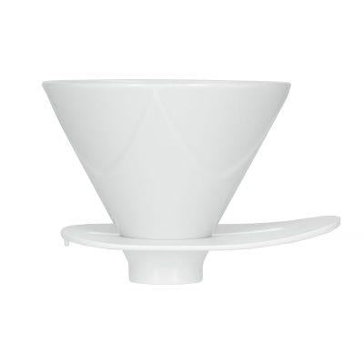 Hario - Mugen Ceramic Coffee Dripper V60-02 - White