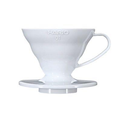 Hario - Plastic Coffee Dripper V60-01 - White