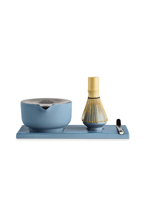 Fellow Matcha Set ceramic matcha bowl with pouring spout