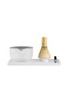 Fellow Matcha Set bamboo whisk and ceramic whisk stand