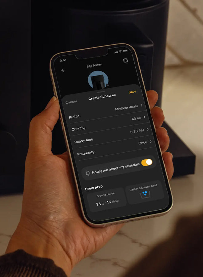 زميل - ماكينة صنع القهوة الدقيقة إيدن