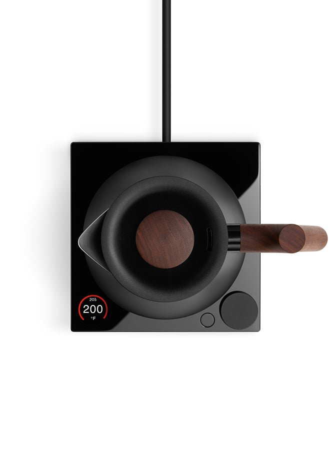 Fellow - Corvo Kettle EKG 0.9l - Matte Black + Walnut