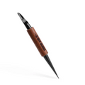 MHW-3BOMBER Coffee Art Needle 152mm - Black - Red Rosewood
