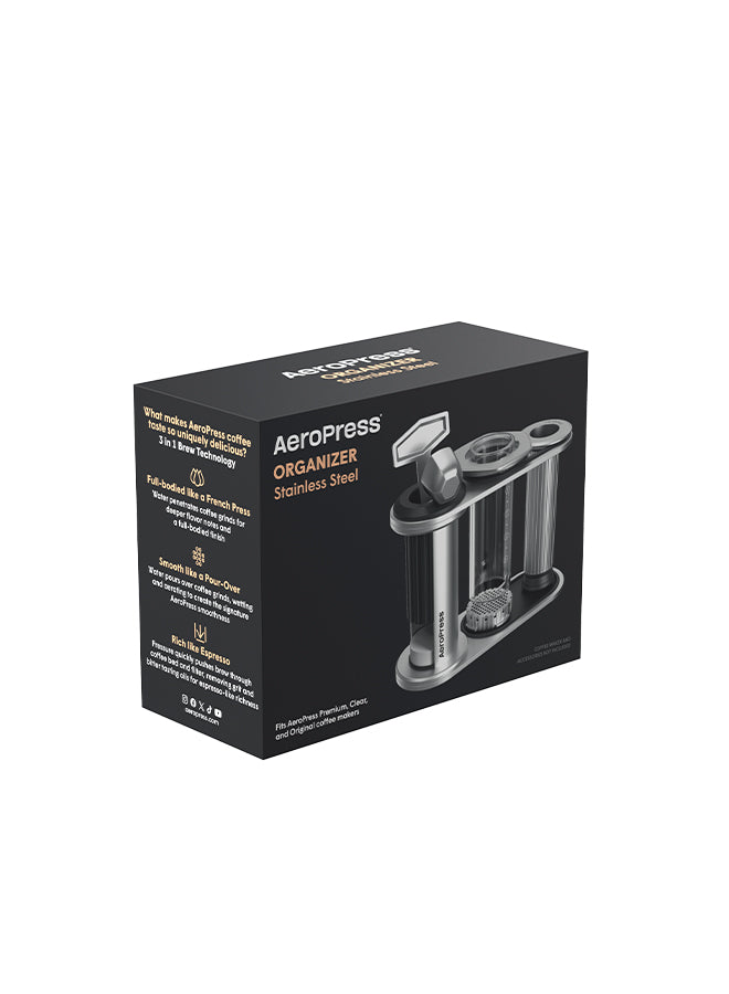 AeroPress Organizer Stand - Stainless Steel