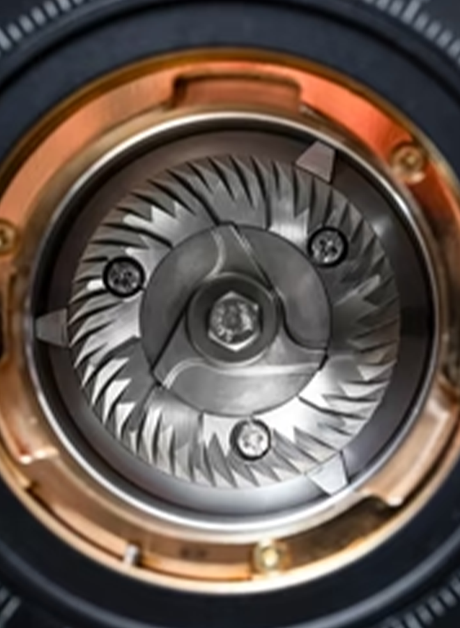 WPM - ZP-1 Single Dose Coffee Grinder 64mm Burrs - Stainless Steel