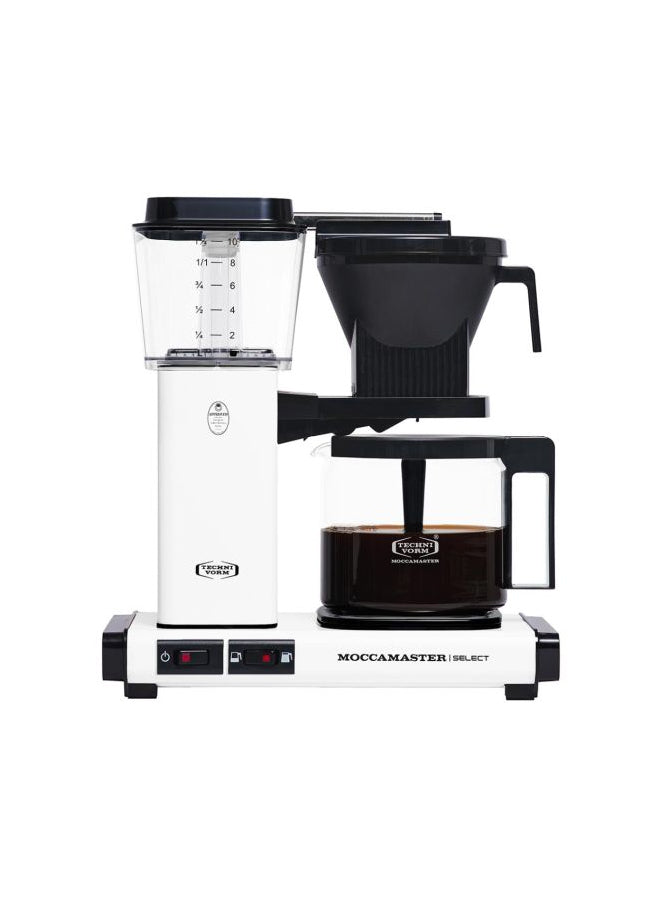 Moccamaster - KBG Select Coffee Brewer - Matte White