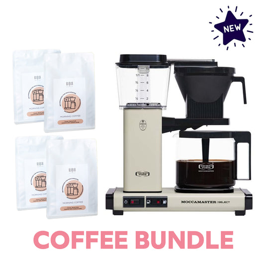 **OFFER ALERT ** Buy a Moccamaster, Get 4 Free Bags of Morning Coffee - Off-White