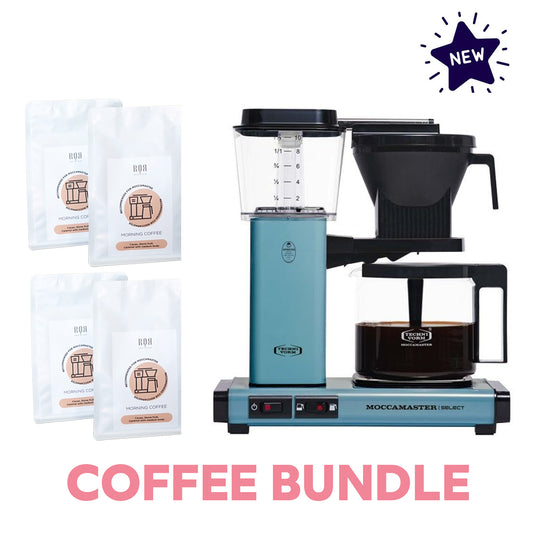 **OFFER ALERT ** Buy a Moccamaster, Get 4 Free Bags of Morning Coffee - Pastel Blue