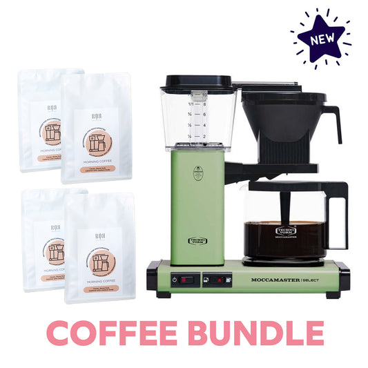 **OFFER ALERT ** Buy a Moccamaster, Get 4 Free Bags of Morning Coffee - Pastel Green