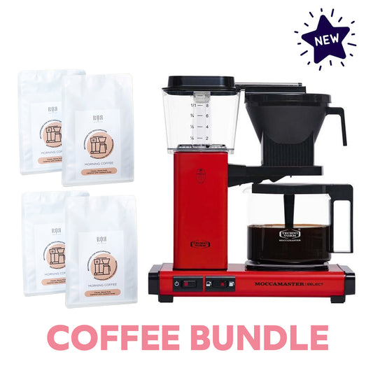 **OFFER ALERT ** Buy a Moccamaster, Get 4 Free Bags of Morning Coffee - Red