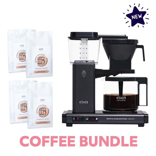 **OFFER ALERT ** Buy a Moccamaster, Get 4 Free Bags of Morning Coffee - Stone Grey
