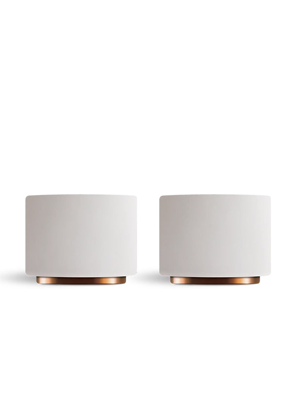 Fellow - Monty Mik Art Cup Espresso 90ml - Matte White (مجموعة من قطعتين)