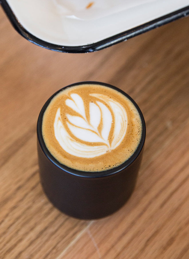 Fellow - Monty Mik Art Cup Espresso 90ml - Matte Black (مجموعة من قطعتين)