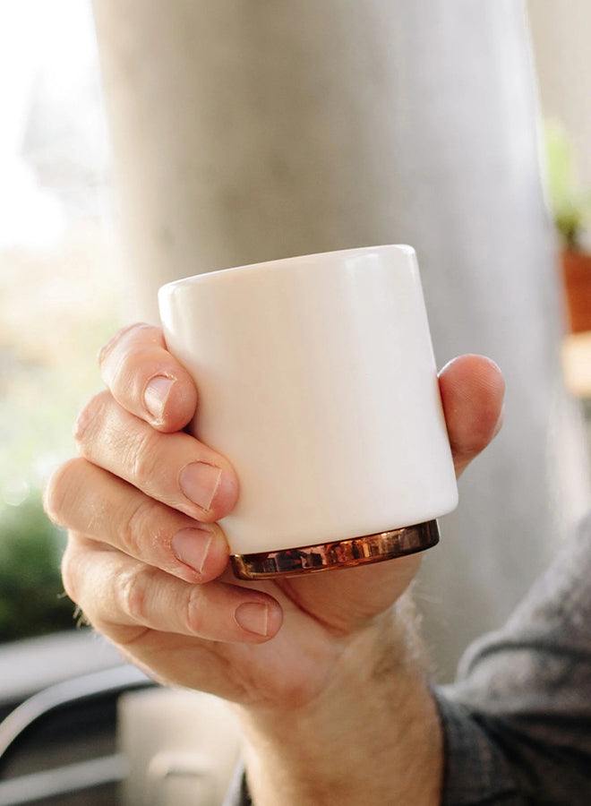 Fellow - Monty Mik Art Cup Espresso 90ml - Matte White (Set of 2)