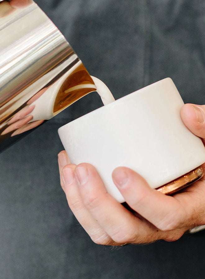 Fellow - Monty Milk Art Cup Cappuccino 190ml - Matte White