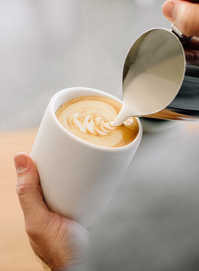 Fellow - Monty Milk Art Cup Cappuccino 190ml - Matte White