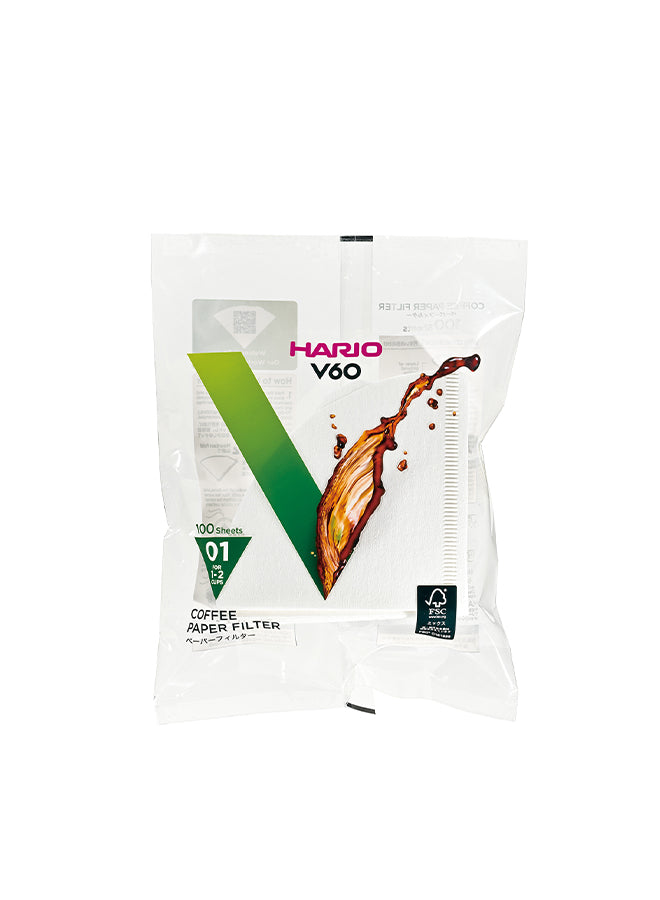 Hario - Paper Filters V60-01 - 100pcs