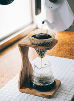 Hario - V60 Olive Wood Stand Set