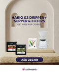 Hario 02 Dripper with Server and Filters - Bundle